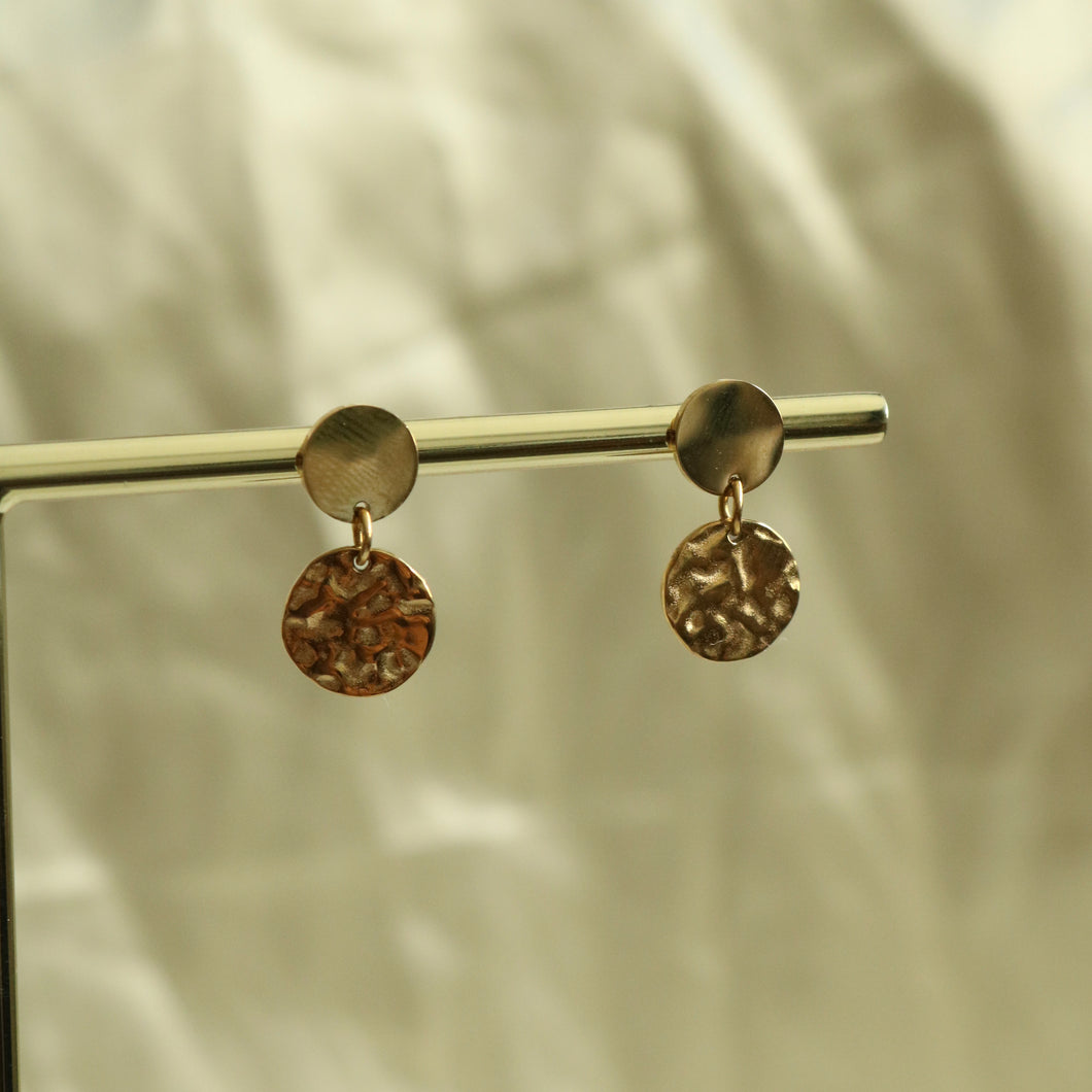 Boucles d'oreilles puces Béré