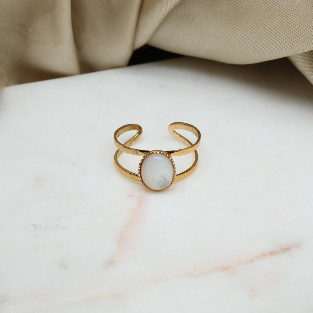 Bague Duperré ovale